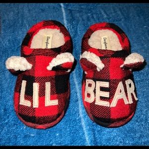 Lil Bear toddler slippers